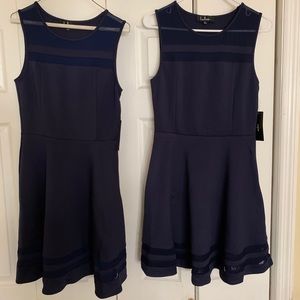 Blue dress. Never worn with tags.